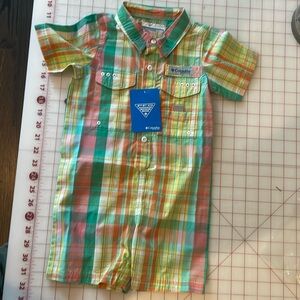 Columbia 18-24 Shortall Shorts Outfit NWT